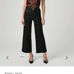 Paige Black Ames’s Jeans. Cropped flare. Worn once!